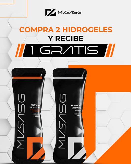 3. PACK 3X2 Exclusivo: 1 Caffeine MusasGel / 1 MusasGel Essencial + 1 Obsequio