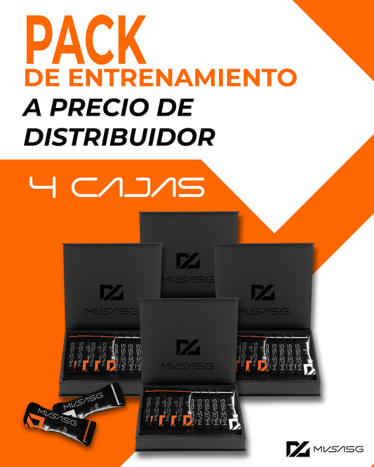 5. Pack Entrenamiento MUSASG: Lleva 4 cajas a precio de distribuidor (24HidrogelesXCaja)