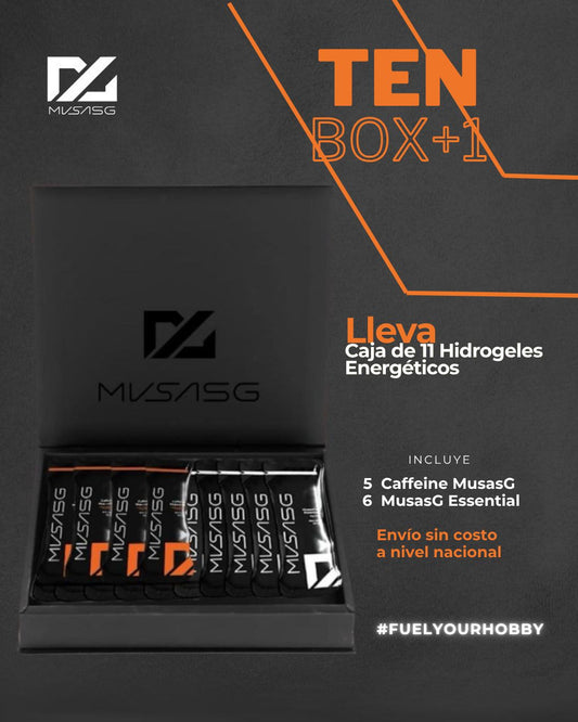 4. PACK TenBox+1: Compra caja con 11 hidrogeles energéticos